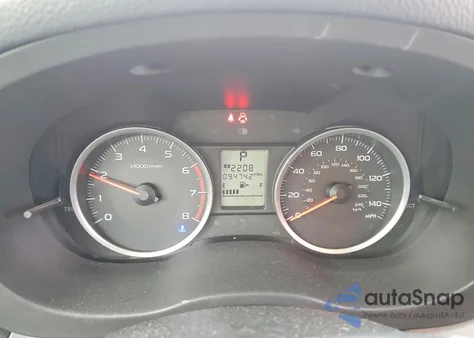 2016 Subaru Forester 2.5I from USA, damaged, VIN JF2SJABC4GH475036